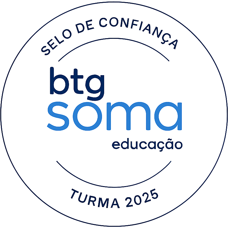 Selo BTG Soma Educação